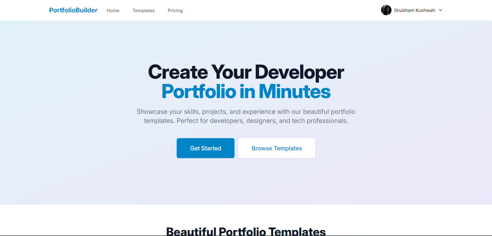 Portfolio Builder